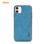 Per iPhone 11 ENKAY ENK-PC028 Business Series Tessuto Texture PU Pelle + TPU Custodia morbida e sottile, For iPhone 11