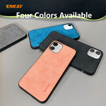 Per iPhone 11 ENKAY ENK-PC028 Business Series Tessuto Texture PU Pelle + TPU Custodia morbida e sottile, For iPhone 11