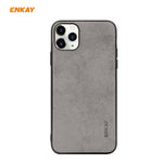 Per iPhone 11 Pro Max ENKAY ENK-PC030 Business Series Tessuto Texture PU Pelle + TPU Custodia morbida e sottile, For iPhone 11 Pro Max