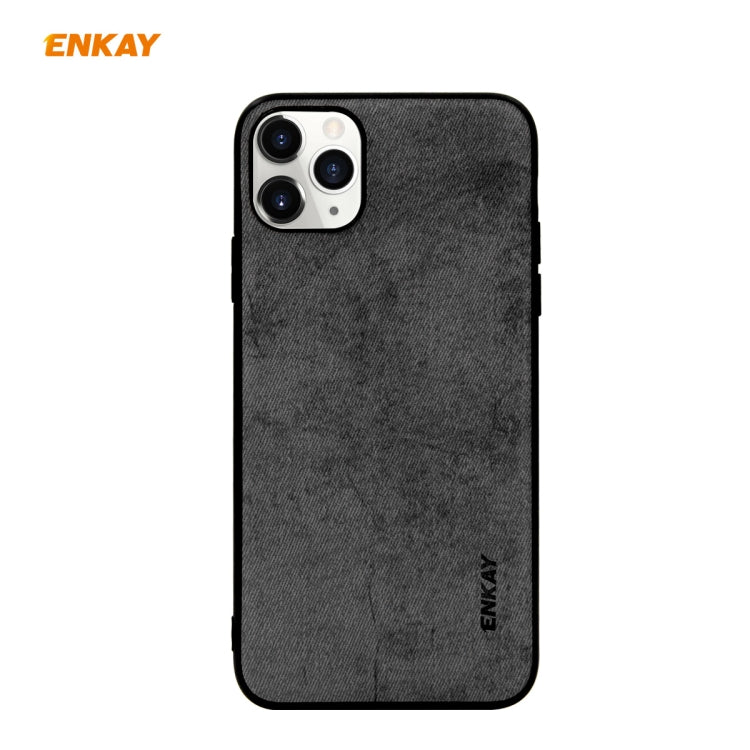 Per iPhone 11 Pro ENKAY ENK-PC029 Business Series Tessuto Texture PU Pelle + TPU Custodia morbida e sottile, For iPhone 11 Pro