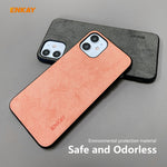 Per iPhone 11 ENKAY ENK-PC0282 2 in 1 Business Series Tessuto Texture PU Pelle + Custodia morbida in TPU sottile ＆ 0,26 mm 9H 2.5D Pellicola in vetro temperato, For iPhone 11
