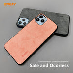 Per iPhone 11 Pro ENKAY ENK-PC0292 2 in 1 Business Series Tessuto Texture PU Pelle + TPU Custodia morbida e sottile ＆ 0,26 mm 9H 2.5D Pellicola in vetro temperato, For iPhone 11 Pro