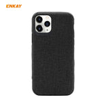 Per iPhone 11 Pro Max ENKAY ENK-PC033 Business Series Denim Texture PU Leather + TPU Custodia morbida e sottile, For iPhone 11 Pro Max