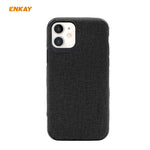 Per iPhone 11 ENKAY ENK-PC031 Business Series Denim Texture PU Leather + TPU Custodia morbida e sottile, For iPhone 11