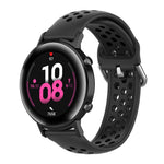20mm Per Huami Amazfit GTS / Samsung Galaxy Watch Active 2 / Huawei Watch GT2 42MM Cinturino in silicone con fibbia interna moda