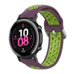 20mm Per Huami Amazfit GTS / Samsung Galaxy Watch Active 2 / Huawei Watch GT2 42MM Cinturino in silicone con fibbia interna moda