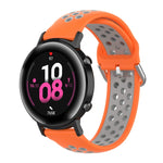 20mm Per Huami Amazfit GTS / Samsung Galaxy Watch Active 2 / Huawei Watch GT2 42MM Cinturino in silicone con fibbia interna moda