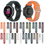20mm Per Huami Amazfit GTS / Samsung Galaxy Watch Active 2 / Huawei Watch GT2 42MM Cinturino in silicone con fibbia interna moda