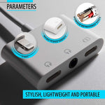 Adattatore 3 in 1 per iPhone e auricolari