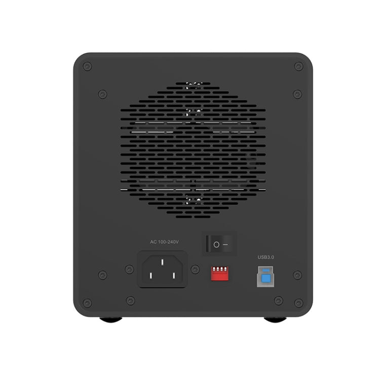 Custodia per disco rigido multi-alloggiamento ORICO 9548U3-BK da 3,5 pollici