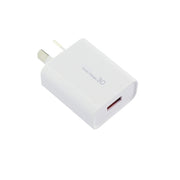 Caricatore con interfaccia USB singola QC 3.0 18 W 3 A, spina AU