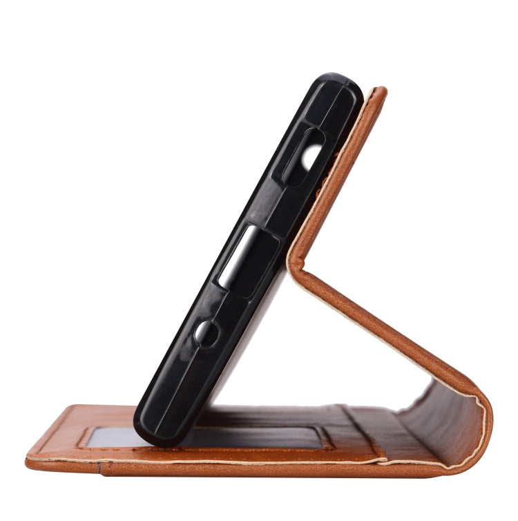 Knead Skin Texture Custodia orizzontale in pelle Flip per Sony Xperia XA2, con cornice per foto e supporto, slot per schede e portafoglio, For Xperia XA2