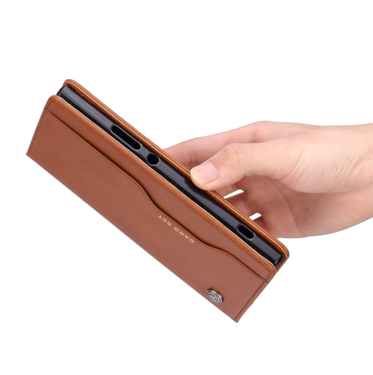 Knead Skin Texture Custodia orizzontale in pelle Flip per Sony Xperia XA2, con cornice per foto e supporto, slot per schede e portafoglio, For Xperia XA2