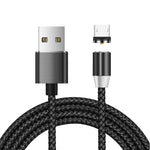 Cavo ricarica magnetico Micro USB 1 metro nylon intrecciato