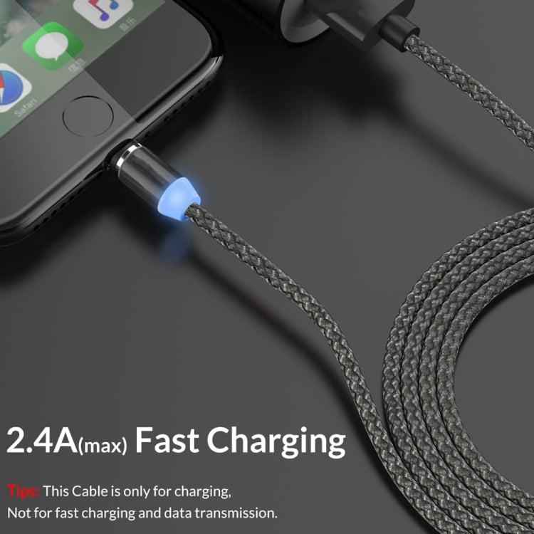 Cavo ricarica magnetico Micro USB 1 metro nylon intrecciato