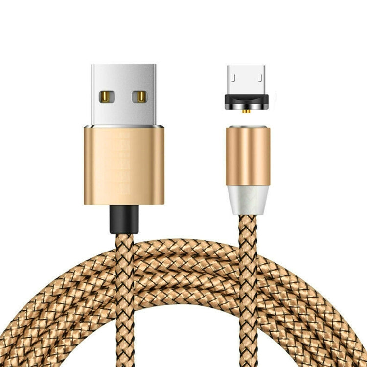 Cavo ricarica magnetico Micro USB 1 metro nylon intrecciato