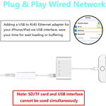 Adattatore 4 in 1 con porta 8 pin per iPhone iOS