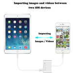 Adattatore 4 in 1 con porta 8 pin per iPhone iOS