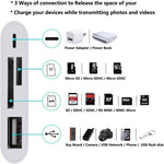 Adattatore 4 in 1 con porta 8 pin per iPhone iOS