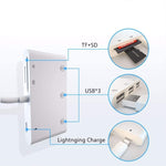 Adattatore OTG 6 in 1 per iPhone e iPad iOS 13+