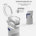 JZ-492S Nebulizzatore ad ultrasuoni portatile Mini inalatore portatile Respiratore Health Care Home Machine Atomizzatore, JZ-492S