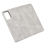 Per Samsung Galaxy Note20 Custodia in pelle con ventosa magnetica da lavoro retro-skin con supporto, slot per carte e portafoglio, For Samsung Galaxy Note20