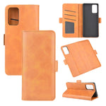 Per Samsung Galaxy Note20 Custodia in pelle a vibrazione orizzontale con fibbia magnetica a doppio lato con supporto, slot per carte e portafoglio, For Samsung Galaxy Note20