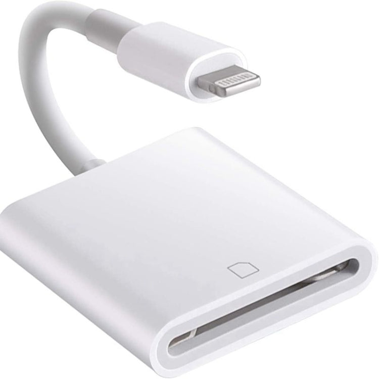 Adattatore lettore schede 8 pin a SD per iOS