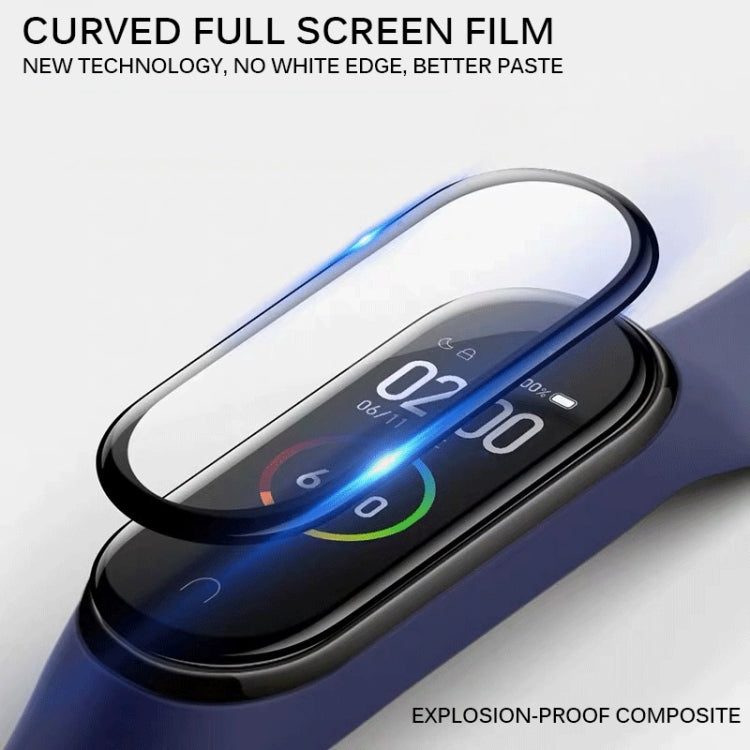 Per Xiaomi Bracciale 5 Smart Watch 3D curvo bordo morbido copertura a schermo intero schermo HD pellicola protettiva Hot Bend