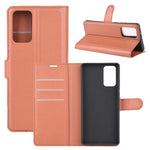Per Samsung Galaxy Note20 Litchi Texture Custodia protettiva a vibrazione orizzontale con supporto e slot per schede e portafoglio, For Galaxy Note20