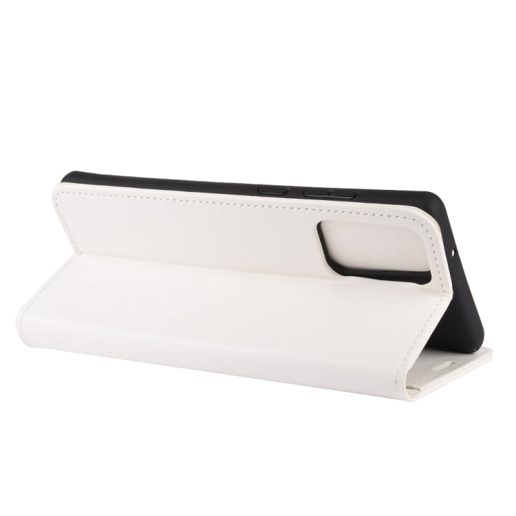 Per Samsung Galaxy Note20 R64 Texture Custodia protettiva a vibrazione orizzontale singola con supporto e slot per schede e portafoglio e cornice per foto, For Samsung Galaxy Note20