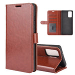 Per Samsung Galaxy Note20 R64 Texture Custodia protettiva a vibrazione orizzontale singola con supporto e slot per schede e portafoglio e cornice per foto, For Samsung Galaxy Note20