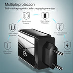 Cavo dati USB a Micro USB 1m 30W QC 3.0 4 porte USB