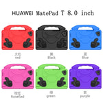 Copertura a prova di caduta per tablet in materiale EVA con staffa per il pollice, For Huawei MatePad T 8, For Huawei MatePad T8 8.0 (2020)