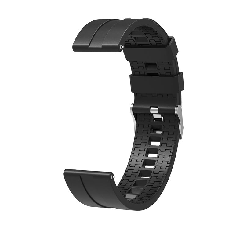Adatto per Xiaomi Haylou Solar Watch Cinturino in silicone Lunghezza: 21 cm, black, white, mazarine, blue, green, orange, red, pink