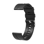 Adatto per Xiaomi Haylou Solar Watch Cinturino in silicone Lunghezza: 21 cm, black, white, mazarine, blue, green, orange, red, pink