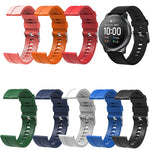 Adatto per Xiaomi Haylou Solar Watch Cinturino in silicone Lunghezza: 21 cm, black, white, mazarine, blue, green, orange, red, pink