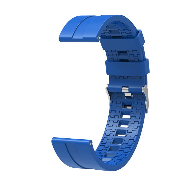 Adatto per Xiaomi Haylou Solar Watch Cinturino in silicone Lunghezza: 21 cm, black, white, mazarine, blue, green, orange, red, pink