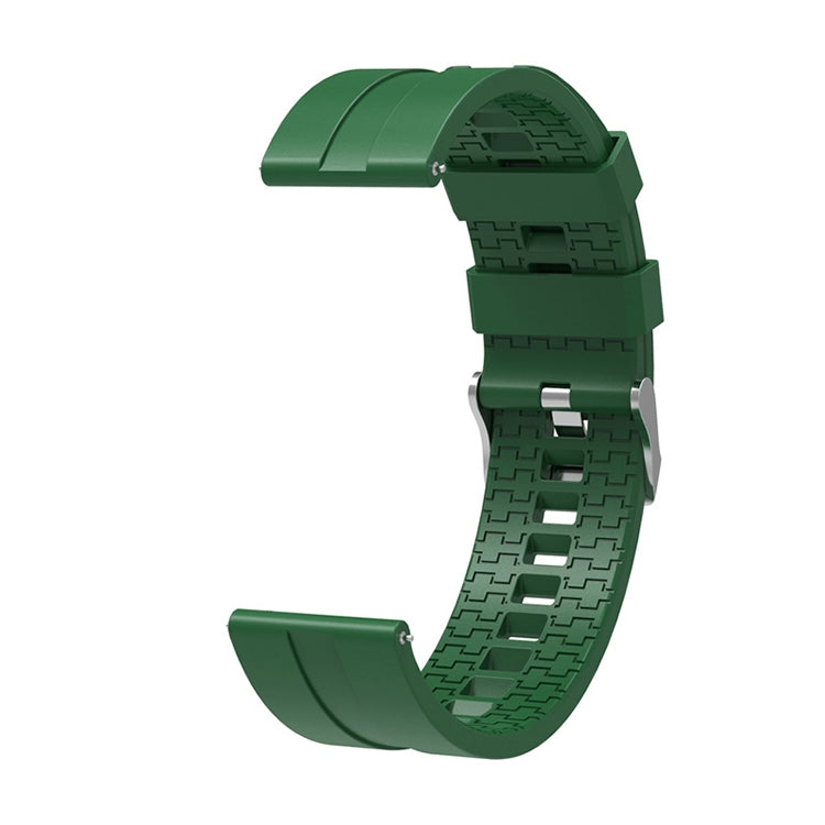 Adatto per Xiaomi Haylou Solar Watch Cinturino in silicone Lunghezza: 21 cm, black, white, mazarine, blue, green, orange, red, pink