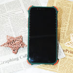 Guscio di protezione della pelle anticaduta a quattro angoli in TPU + PC, For iPhone XS/X, For iPhone XS Max