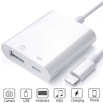 Adattatore OTG 8 pin a USB 3.0 per iPhone iOS 13+