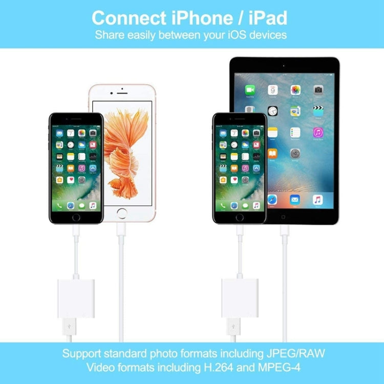 Adattatore OTG 8 pin a USB 3.0 per iPhone iOS 13+