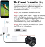 Adattatore OTG 8 pin a USB 3.0 per iPhone iOS 13+
