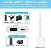 Adattatore OTG 8 pin a USB 3.0 per iPhone