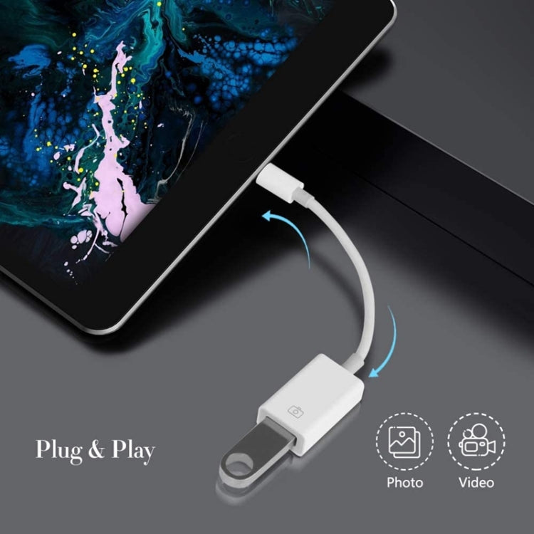 Adattatore OTG 8 pin a USB 3.0 per iOS 13 e successivi