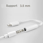 Adattatore audio 8 pin a 3,5 mm per dispositivi iOS