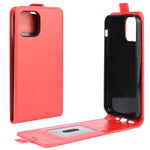 Per iPhone 12 6,1 pollici R64 Texture Custodia protettiva in pelle a vibrazione verticale singola con slot per schede e cornice per foto, For iPhone 12 / 12 Pro