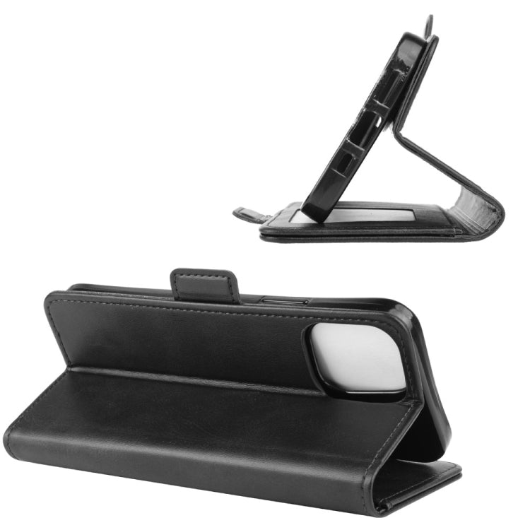 Per iPhone 12 Custodia in pelle a vibrazione orizzontale con fibbia magnetica a doppio lato da 6,1 pollici con supporto e slot per schede e portafoglio, For iPhone 12 / 12 Pro