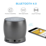 EWA A150 Mini altoparlante Bluetooth portatile Wireless Hifi Stereo Bassi potenti Music Boom Box Subwoofer in metallo, supporto per scheda Micro SD e AUX da 3,5 mm