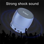 EWA A150 Mini altoparlante Bluetooth portatile Wireless Hifi Stereo Bassi potenti Music Boom Box Subwoofer in metallo, supporto per scheda Micro SD e AUX da 3,5 mm